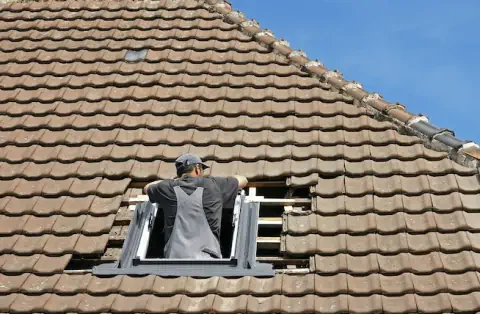 Pose de velux - Ouessant